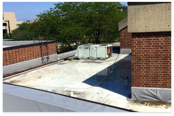 Dirty Commercial Roof | Technical Roofing | Commercial Roof Repair